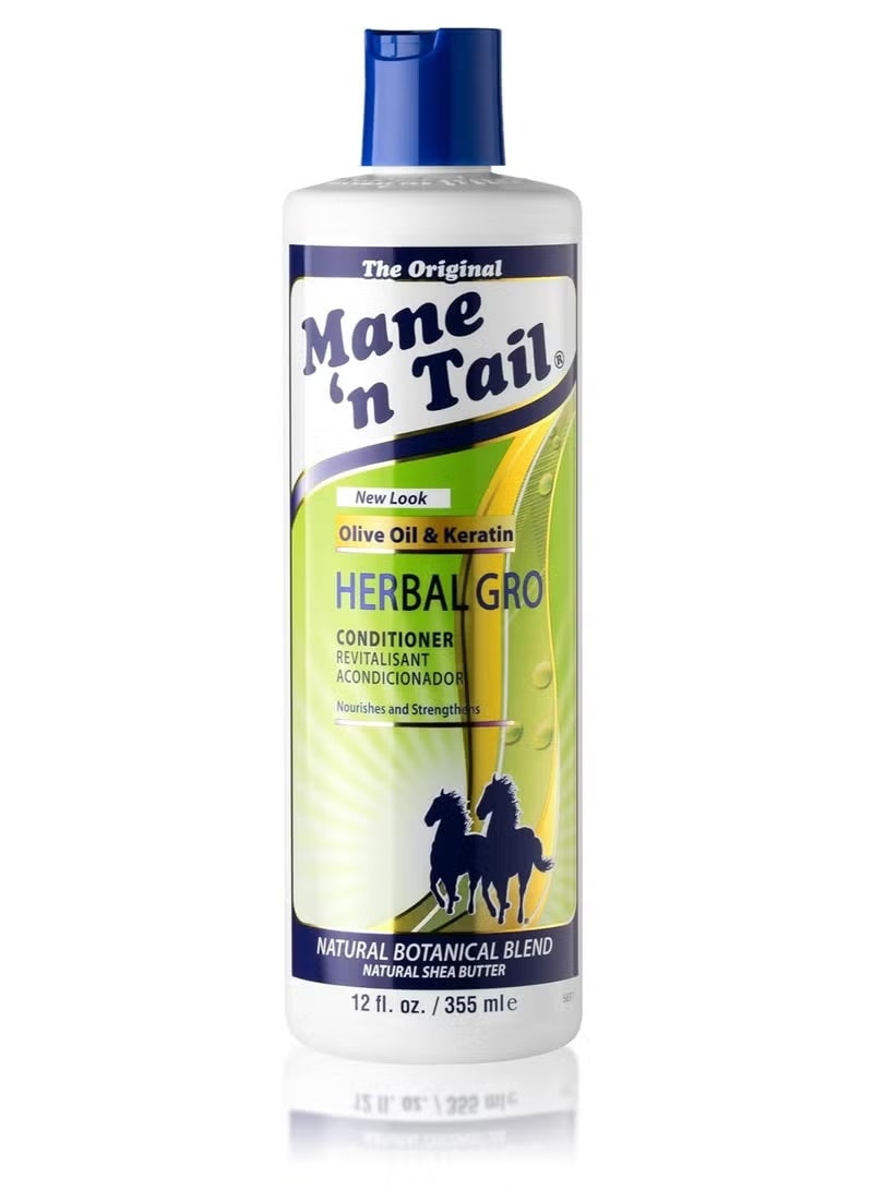 Mane 'n Tail Herbal Hair Conditioner with Olive Oil and Keratin 355ml