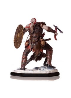 Trunkin Trunkin Rubber God of War Kratos & Atreus Action Figure | PVC Collectible Weeb Manga Toy Figurine (Multicolor - 20 Cms)  - Image 2
