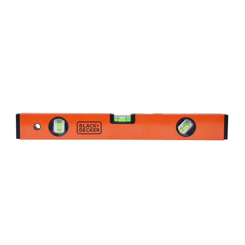 BLACK+DECKER BDHT43188 Aluminium Box Beam Level 40cm (Orange) - Image 5