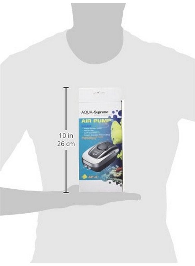 Danner Manufacturing, Inc., Supreme Oxy-Flo AP- 4, Low Volume Air Pump for Aquariums, 06404 - Image 2