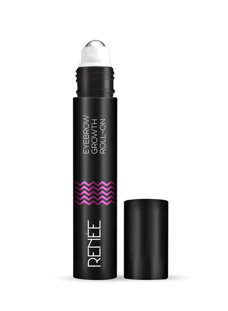 Renee RENEE Eyebrow Growth Roll on Serum 8ml | Infused With Castor Oil, Coconut Oil & Vitamin E | Nourishes & Moisturizes Brow Hair | Free From Paraben, Sulphate, Pthalate-free - Image 1