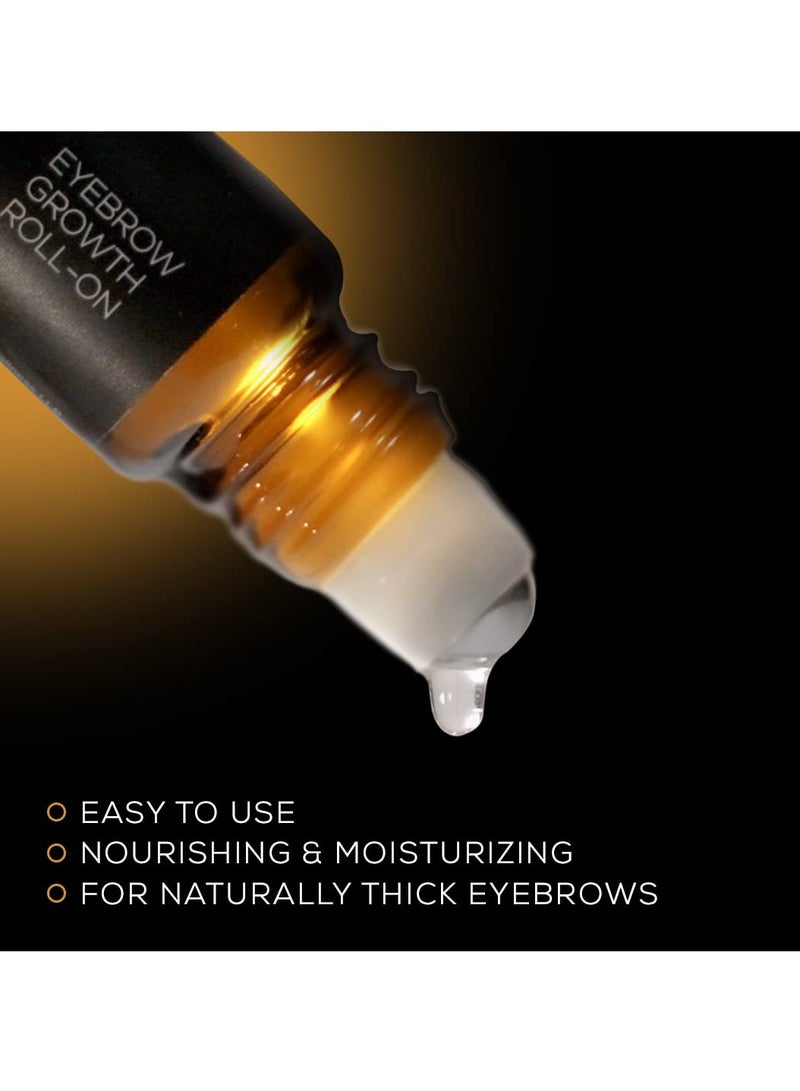 Renee RENEE Eyebrow Growth Roll on Serum 8ml | Infused With Castor Oil, Coconut Oil & Vitamin E | Nourishes & Moisturizes Brow Hair | Free From Paraben, Sulphate, Pthalate-free - Image 2
