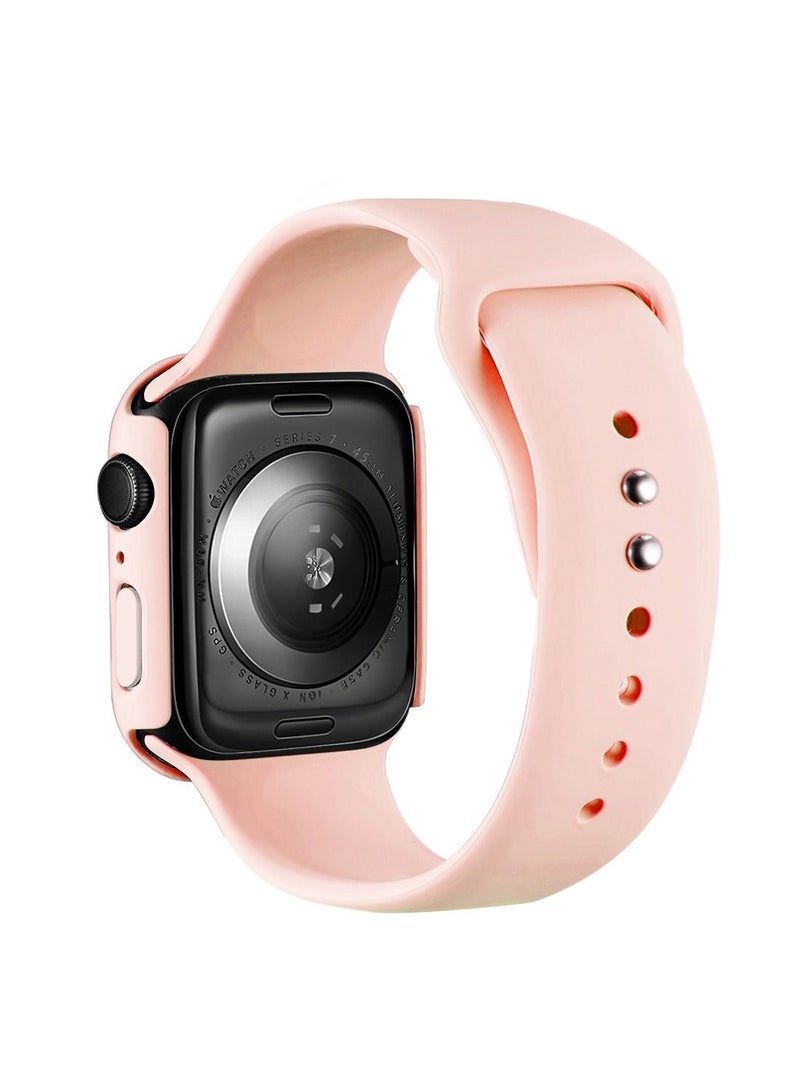 GULFLINK Silicone Watch Band 220mm Length For Apple iWatch 7 45mm - Image 1