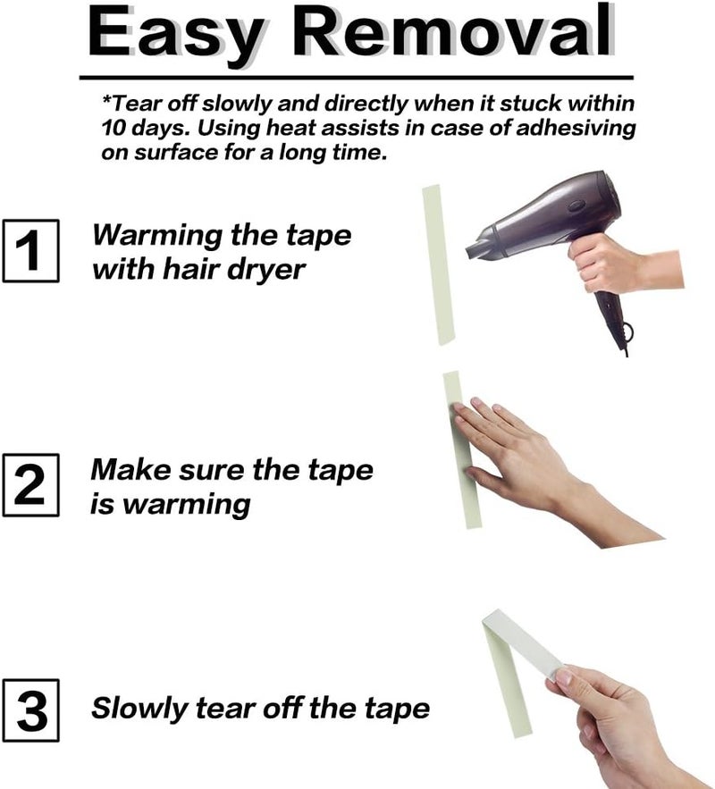 GLOCARNIVAL Glow in The Dark Tape 30 ft x 1 inch,Fluorescent Tape, Premium Quality Non-Toxic, Waterproof Stickers for Stairs,Walls,Steps and Exit Sign - Image 5