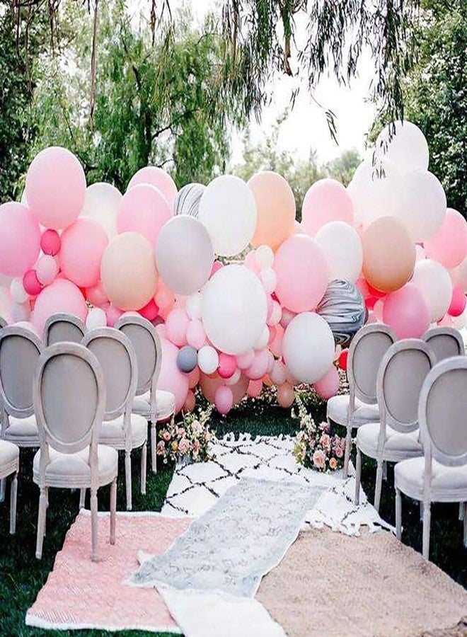 AZOWA 24 Inch Pink Balloon 10 Large Latex Balloons for Party Wedding Birthday Baby Shower Decoration (Pink, 10 Pcs) - Image 4