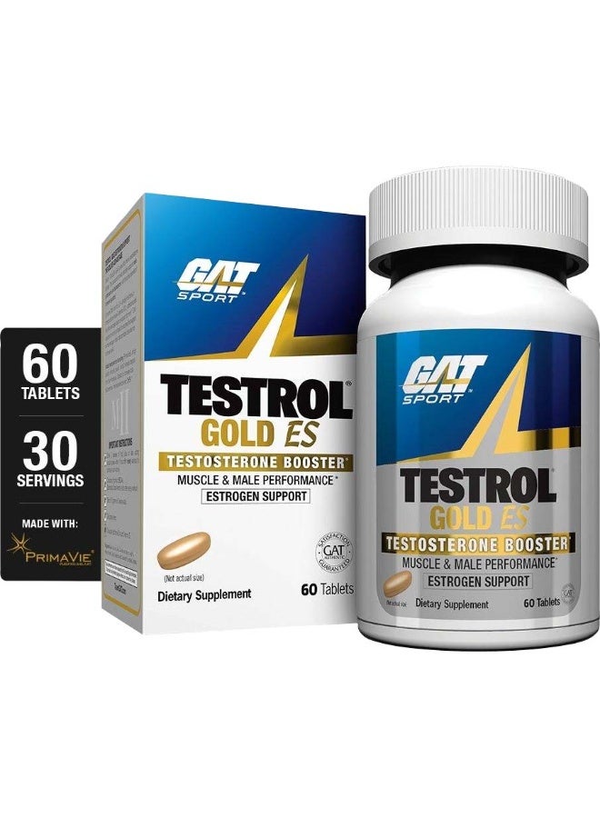 GAT SPORT Testrol Gold ES Testosterone Booster 60 Tablets - Image 1