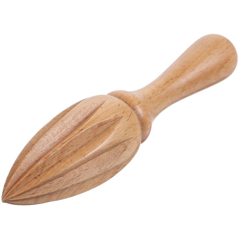 Beech Wood Citrus Cone Juicer Squeezer Fruit Drink Tools Manual Operated Smasher Kitchen Supplies - Image 1