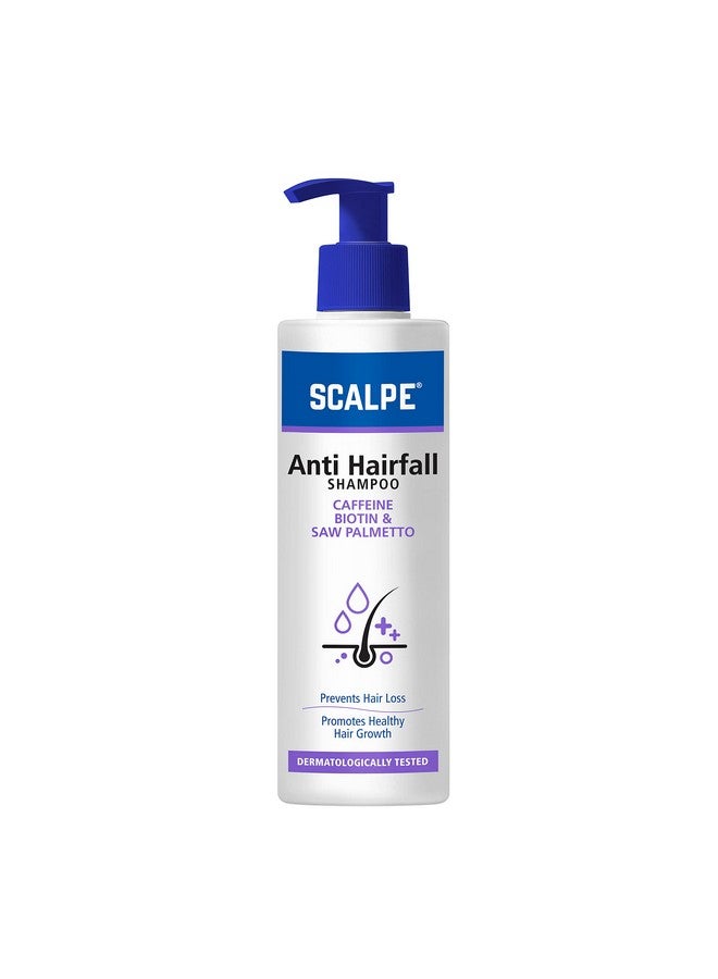 Scalpe Pro Scalpe Anti Hairfall Shampoo | Caffeine, Biotin, Saw Palmetto, Argan Oil | For Women & Men | 400Ml - Image 1