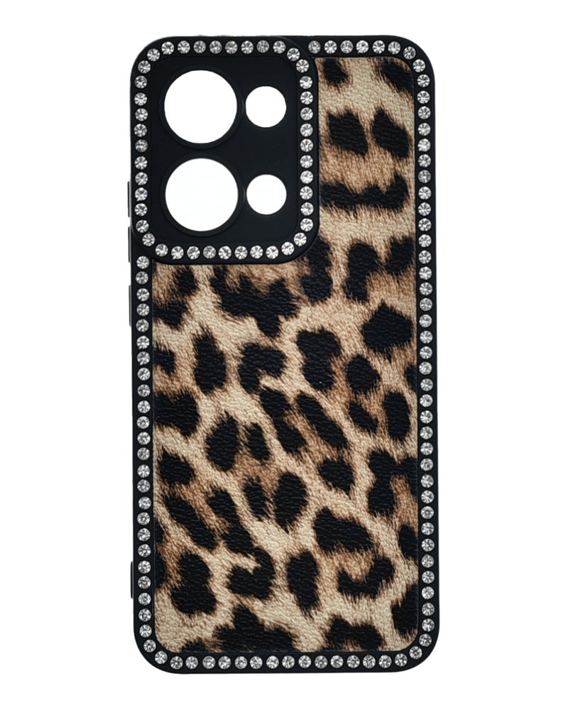 Plastic Phone Case with Strass for Oppo Reno 13 - Multicolor - Image 1