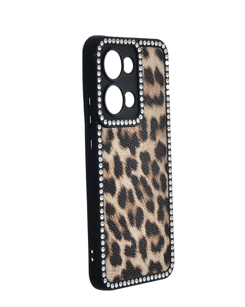Plastic Phone Case with Strass for Oppo Reno 13 - Multicolor - Image 2