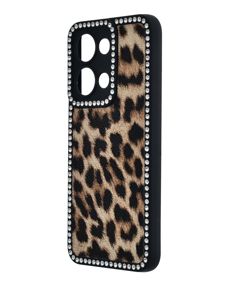 Plastic Phone Case with Strass for Oppo Reno 13 - Multicolor - Image 3