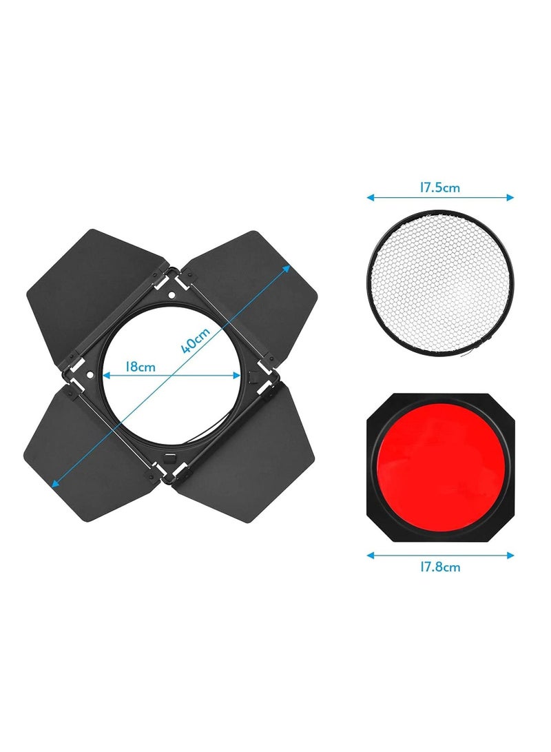 جبل عاكس مع باب الحشيرة شبكة النشال واللون مرشحات هلام للستروبات - Image 2