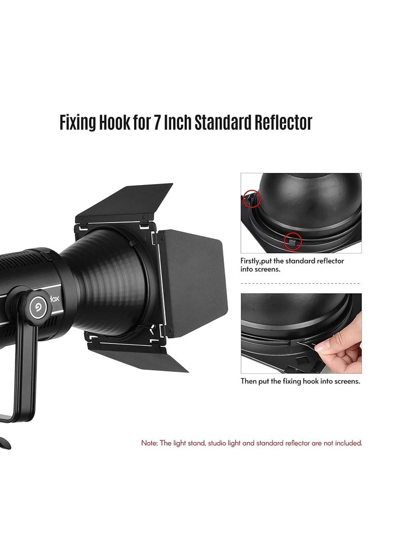جبل عاكس مع باب الحشيرة شبكة النشال واللون مرشحات هلام للستروبات - Image 3