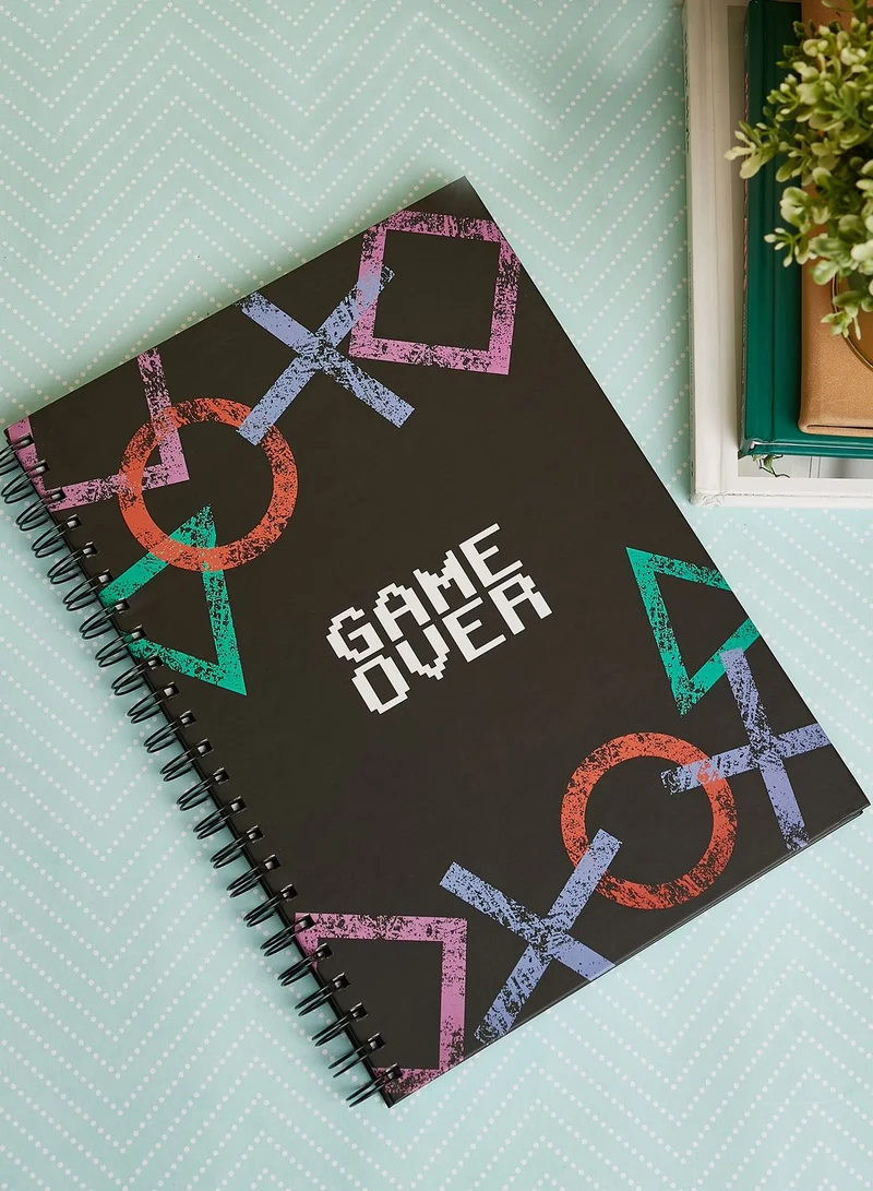 Seventy Five A4 Game Over Notebook