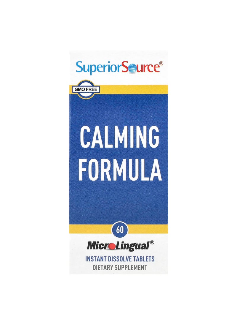 Calming Formula, 60 MicroLingual Instant Dissolve Tablets