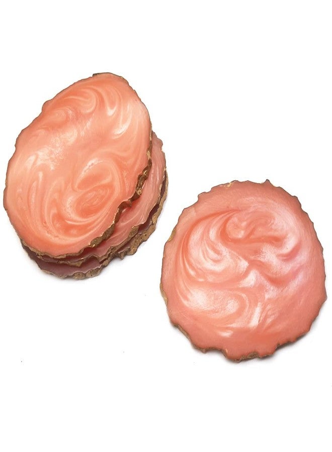 eshoppee Orange Color Epoxy Resin Coaster Set of 4 for Table Ware for Decoration, Cup Mat, Beautiful Resin Coasters for Drinks Gift (1) - Image 2