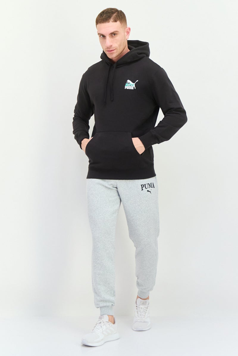 PUMA Men Sportswear Fit Long Sleeve Outdoor Hoodie, Black  - Image 3