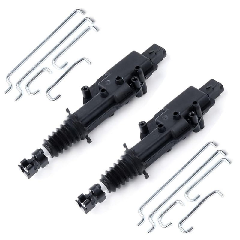 Door Lock Actuator Set Front And Rear Replacement Kit 2 Piece - Image 5