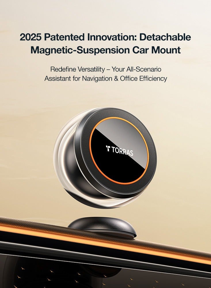 حامل هاتف مغناطيسي جديد 2025 مع نظام MagSafe، حامل لوحة القيادة، حامل موبايل متعدد الوظائف للتنقل - - Image 2