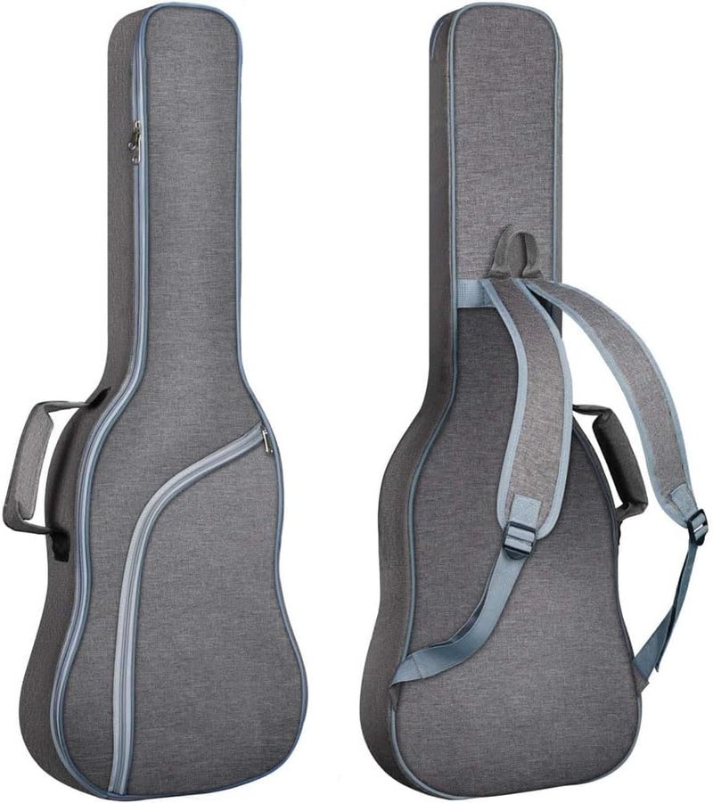 RR-INTL Electric Guitar Bag Padded Electric Guitar Gig Bag Case 0.35in Padding Dual Adjustable Shoulder Strap Electric Guitar Case - Image 1