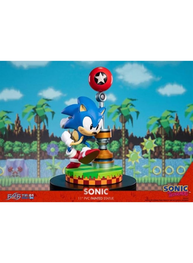 FIRST 4 FIGURES Sonic The Hedgehog Sonic Pvc Statue - Image 1