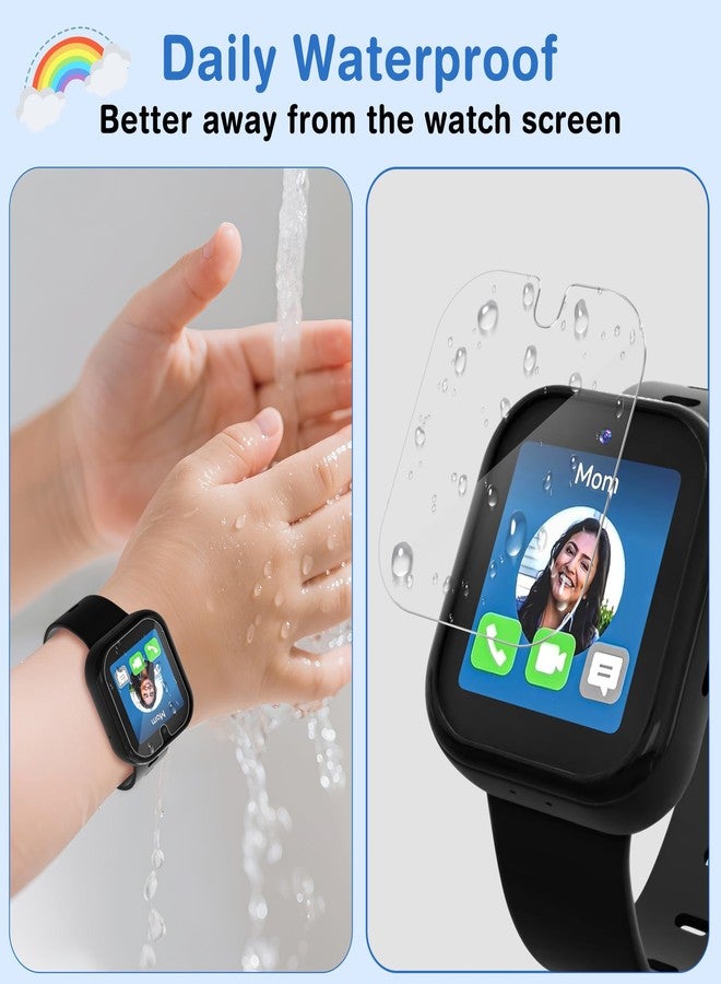 Tiorecime 2 Pack Tempered Glass Screen Protector for SyncUP Kids Watch 2 with Auto-Alignment Installation Frame, HD Clear Scratch Resistant Protective Film Compatible with SyncUP Kids Watch 2 - Image 5