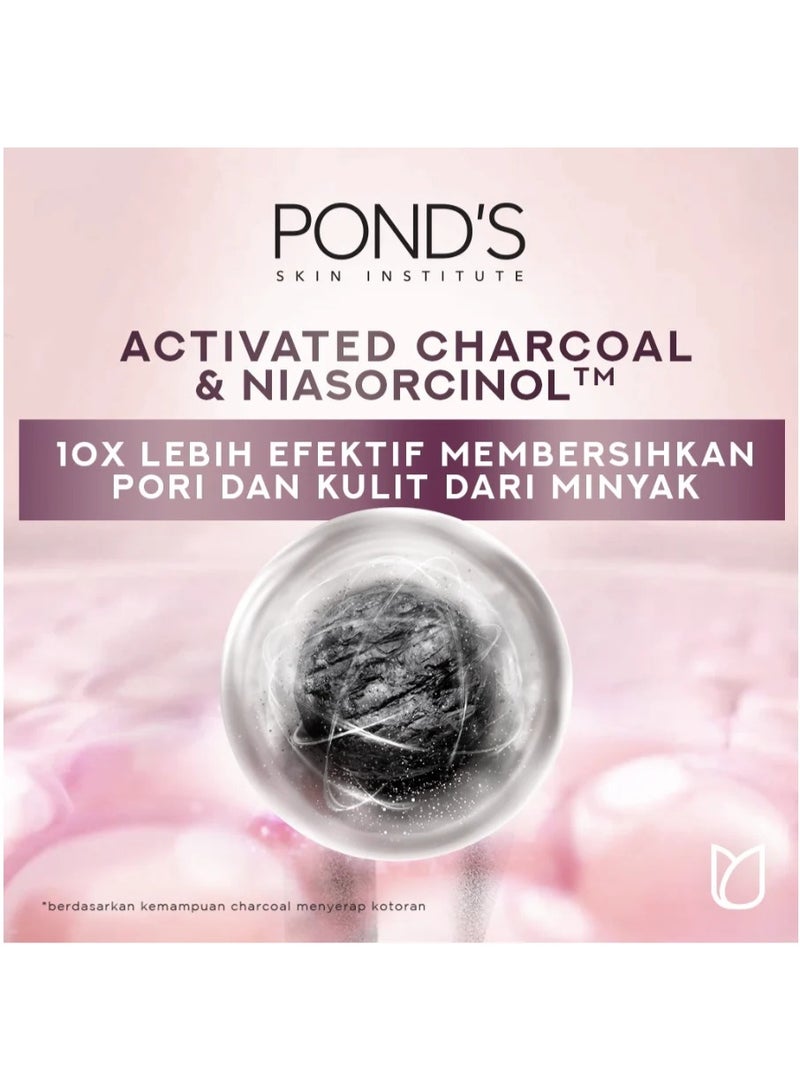 بوندس غسول وجه بيور برايت غني بالرغوة لبشرة رطبة؛ يمنح الفحم المنشط والشاي الأخضر بشرة متألقة None - Image 5