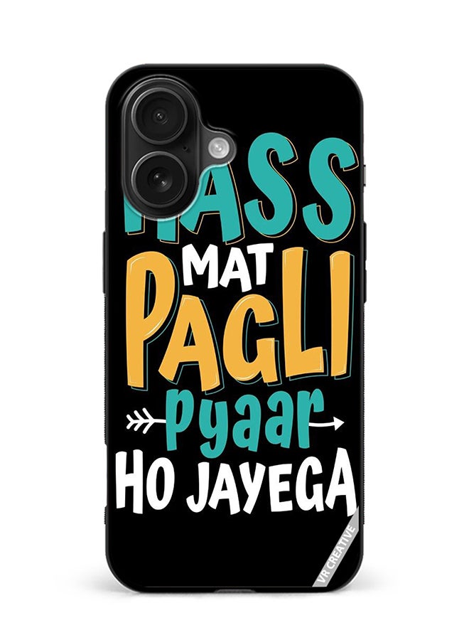 Protective Case Cover For Apple iPhone 16 Plus Hans Mat Pagli Design Multicolour