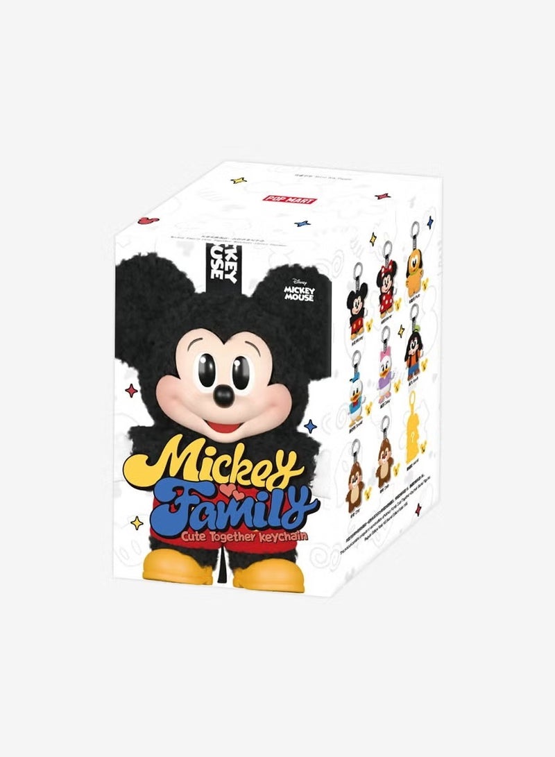 Pop Mart x Momiji 100% Authentic Mickey Family Cute Together Single Blind Box - Image 1