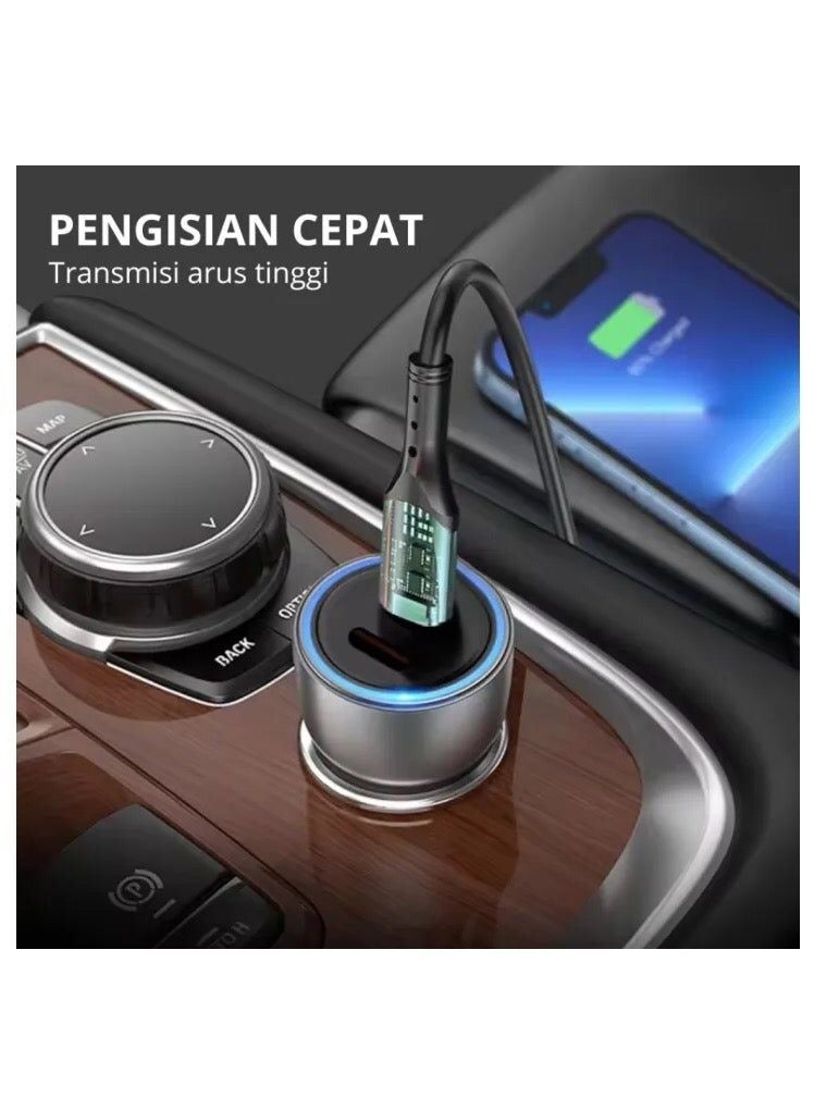 Smartbarry 25W Super Fast USB-C Vehicle Charger – Smart IC Safety & Wide Compatibility - Image 2