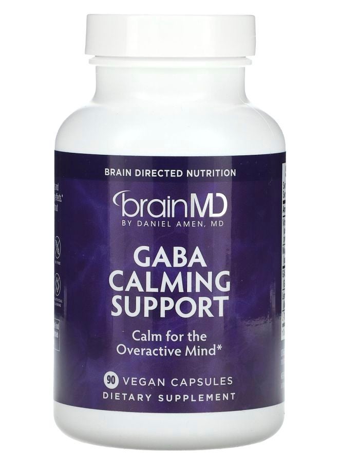 BRAINMD Gaba Calming Support 90 Vegan Capsules