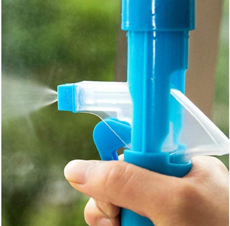 CRACK Glass Wiper Car Window Cleaner 3 in 1 Spray Type Cleaning Easy Glass Wiper Window Cleaning Wiper Spray Bottle Sprayer Glass Wiper Window Mirror Cleaning for Bathroom Tiles - Image 2
