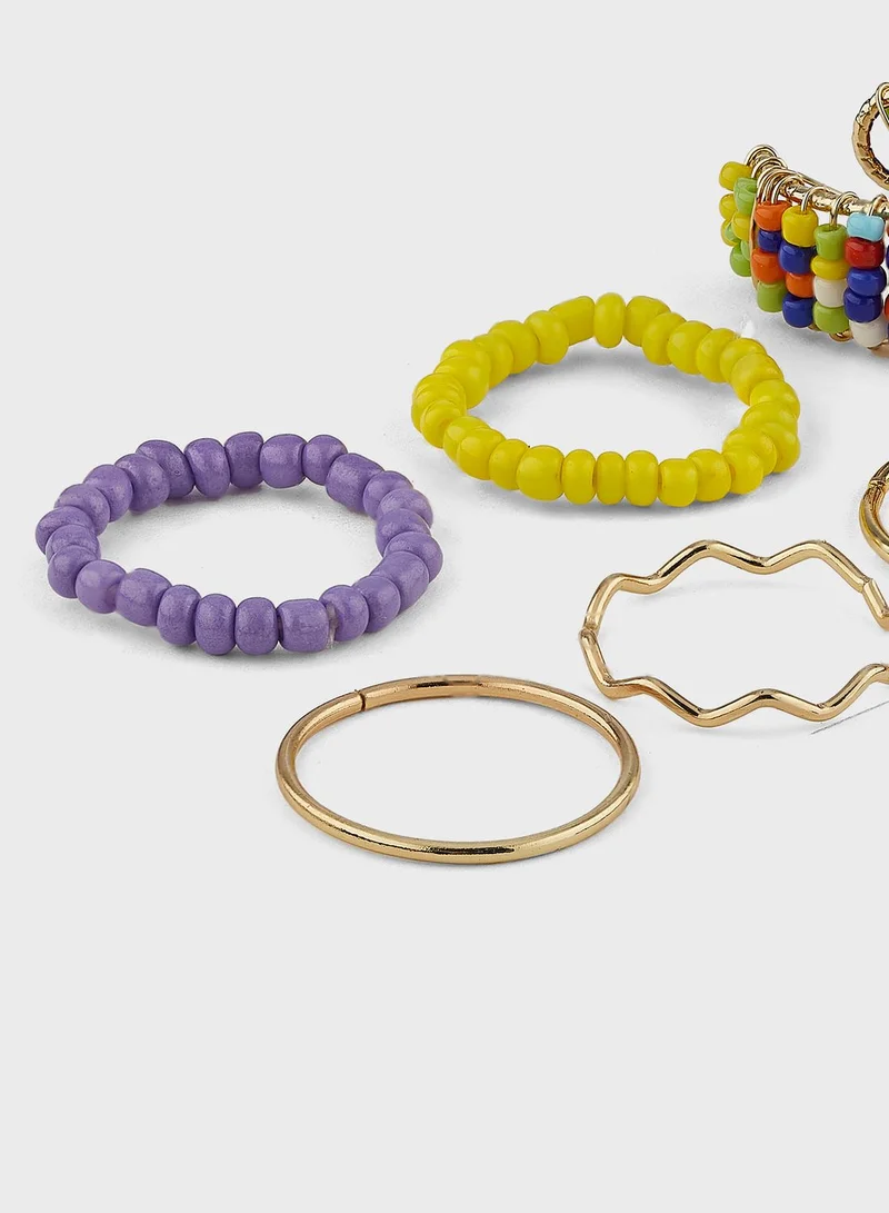 Ginger 6 Pack Mix Ring Set
