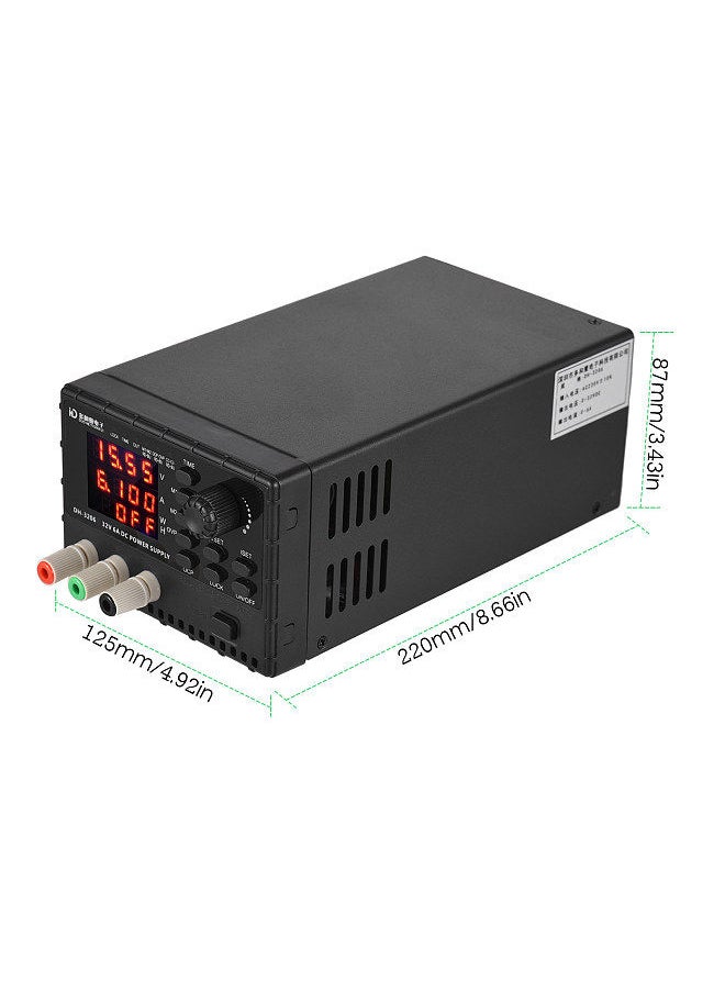 Generic - DH-3206 32V 6A DC Voltage-stabilized Source Mini Regulated Power Supply 4-Digit Digital Stabilized Voltage Supply with Memory & Timing Function OVP OCP Safety Protection - Image 1