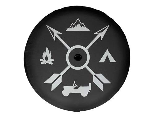 Mopar 82215440-2018 JL Jeep Wrangler Spare Tire Cover - Camping - Image 2