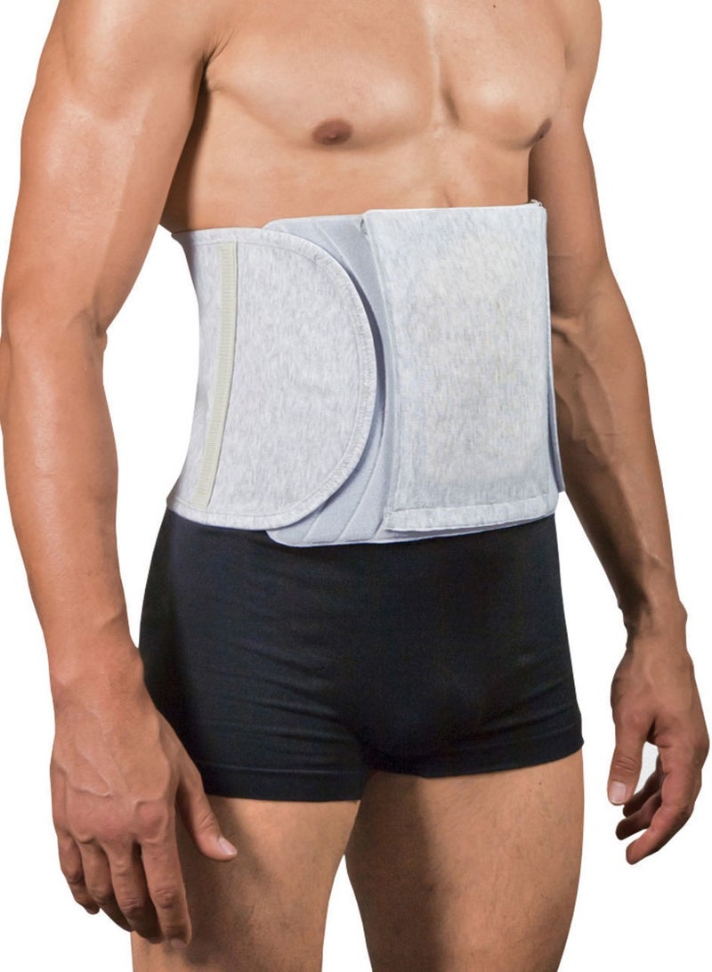 PAVIS Ostomy Support Binder – Adjustable Compression for Abdominal Hernia Prevention, Replaceable Bacteriostatic Front Panel, Customizable Colostomy Hole (7–11 cm), Elastic Cotton Bag Cover, Unisex, Breathable Airflex Fabric, Hypoallergenic, 100% Soft Cotton - Image 1