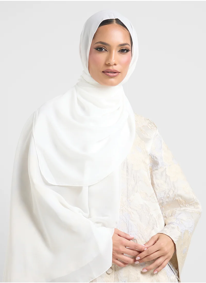 Khizana Printed Abaya With Sheila