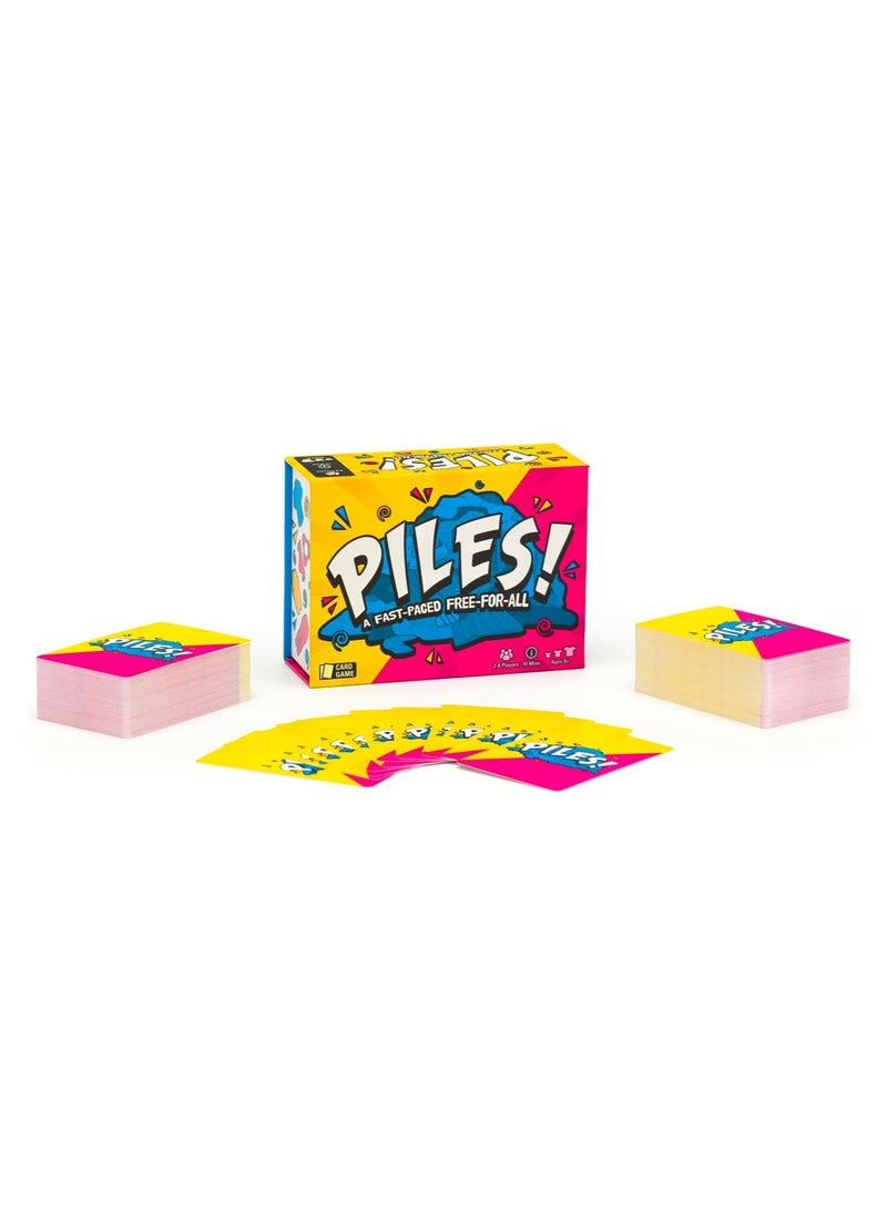 DAILYLIFE Piles – Card Games – Family Games – for Kids 8 and Up – for Adults – Family Game Night – Travel & Memory Game – Party Games – 10 Mins - Image 5