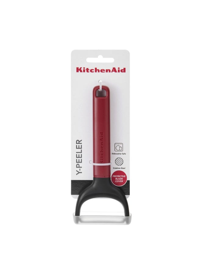 KitchenAid Classic Y-Peeler Empire Red and Black 17.5cm KHA145OHEREG - Image 3