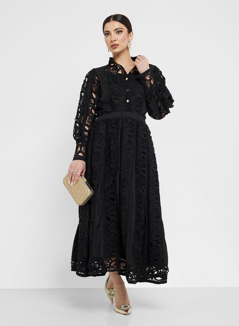 Khizana Lace Top & Skirt Set - Image 5