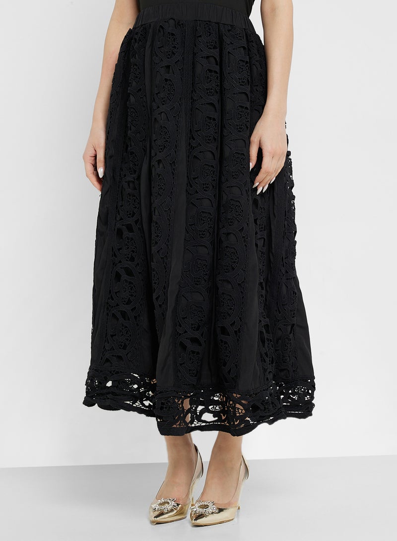 Khizana Lace Top & Skirt Set - Image 4