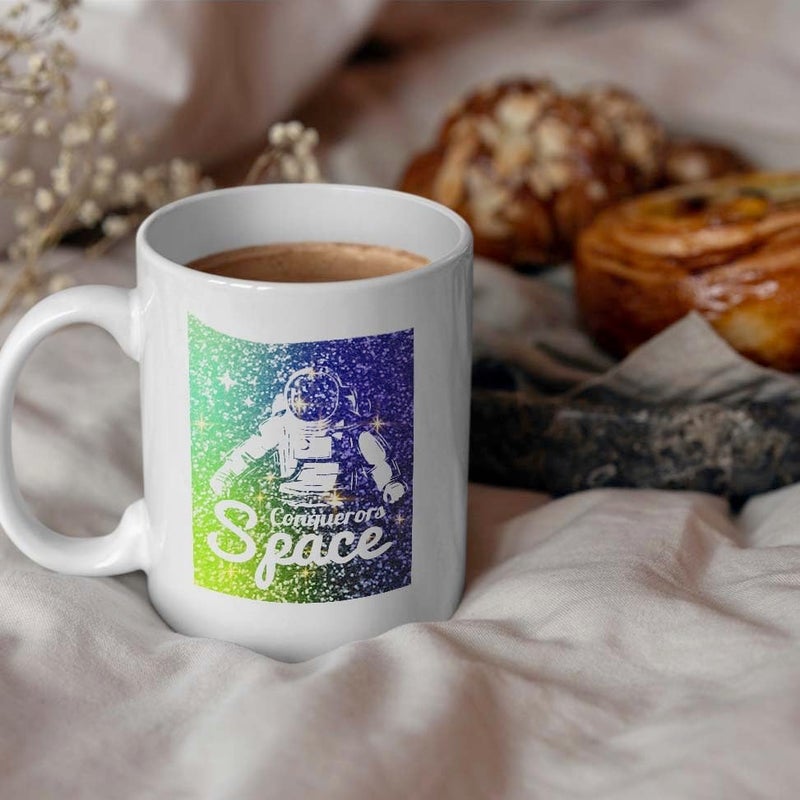 IKELI Glitter Sublimation Transfer Ink Sheets for Sublimation Blanks Mug Tumbler T-Shirt Tote Bag,Pre-Printed Sublimation Paper for Cricut Heat Press,12 Sheets 12x10inch - Image 4