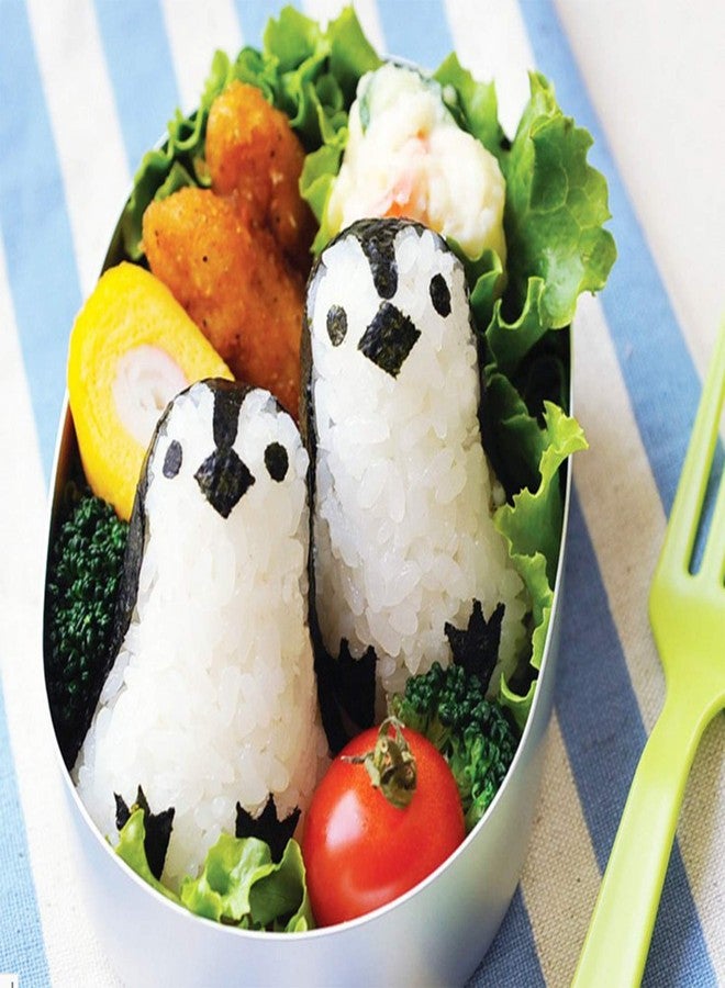 Fellibay Sushi Making Kit Rice Ball Molds Bento Accessories Sandwich Cutters for Kids Kitchen Tools for Baby Kids Meal - Image 3