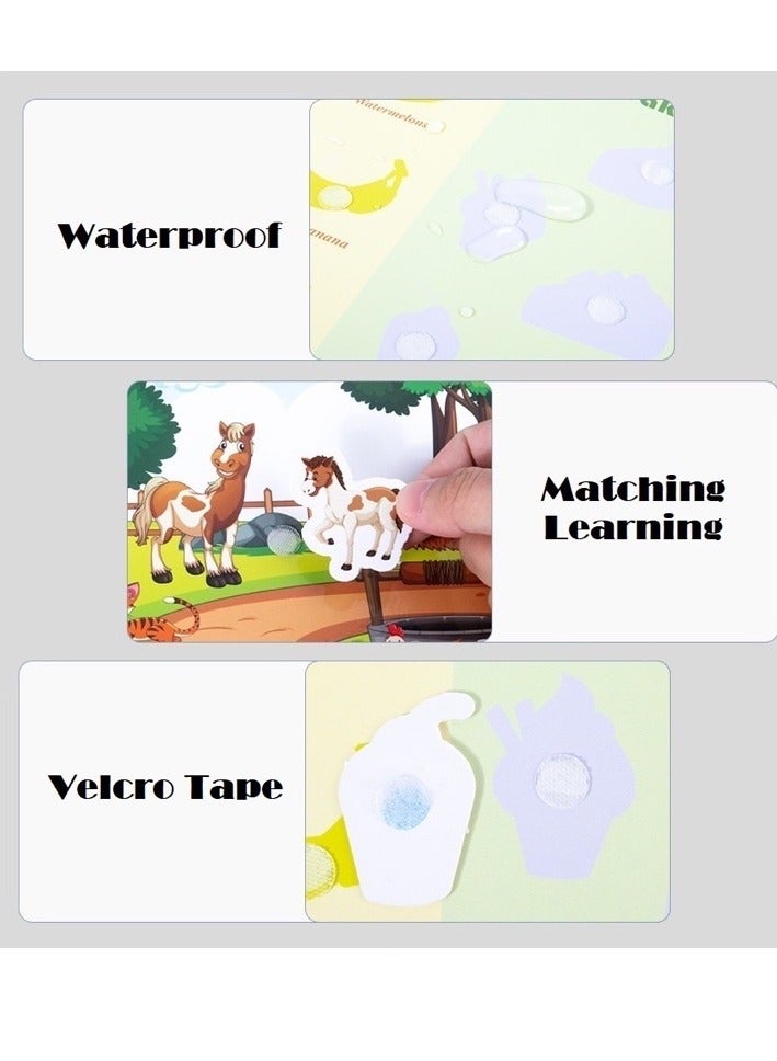 Busy Book / Quiet Book / Activity Book Montessori Early Learning Busy Book for Toddler Children Kids  - Image 5