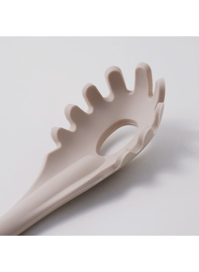 ALBERTO مغرفة مكرونة سيليكون، كريمي 27.5*5.5*4 سم - Image 2