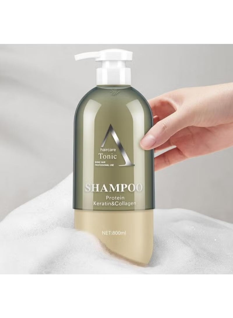 Keratin Shampoo Smooth, Collagen  and Keratin Shampoo