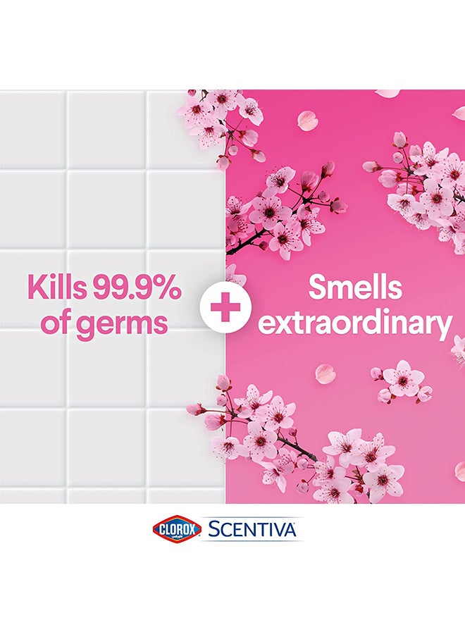 Clorox Scentiva Multipurpose Disinfectant Floor Cleaner Japanese Spring Blossom 3L  - Image 4