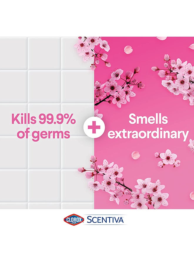 Clorox Scentiva Multipurpose Disinfectant Floor Cleaner Japanese Spring Blossom 3L - Image 4