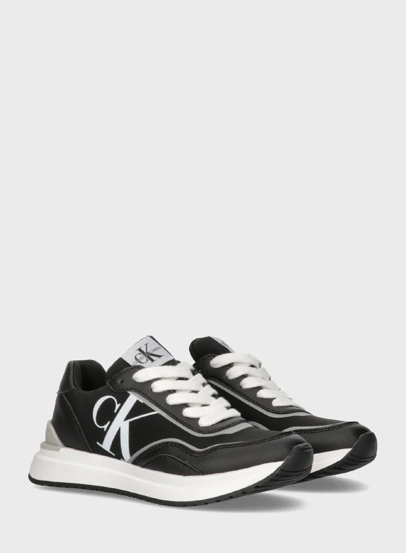 Calvin Klein Jeans Kids Lace Up Sneakers
