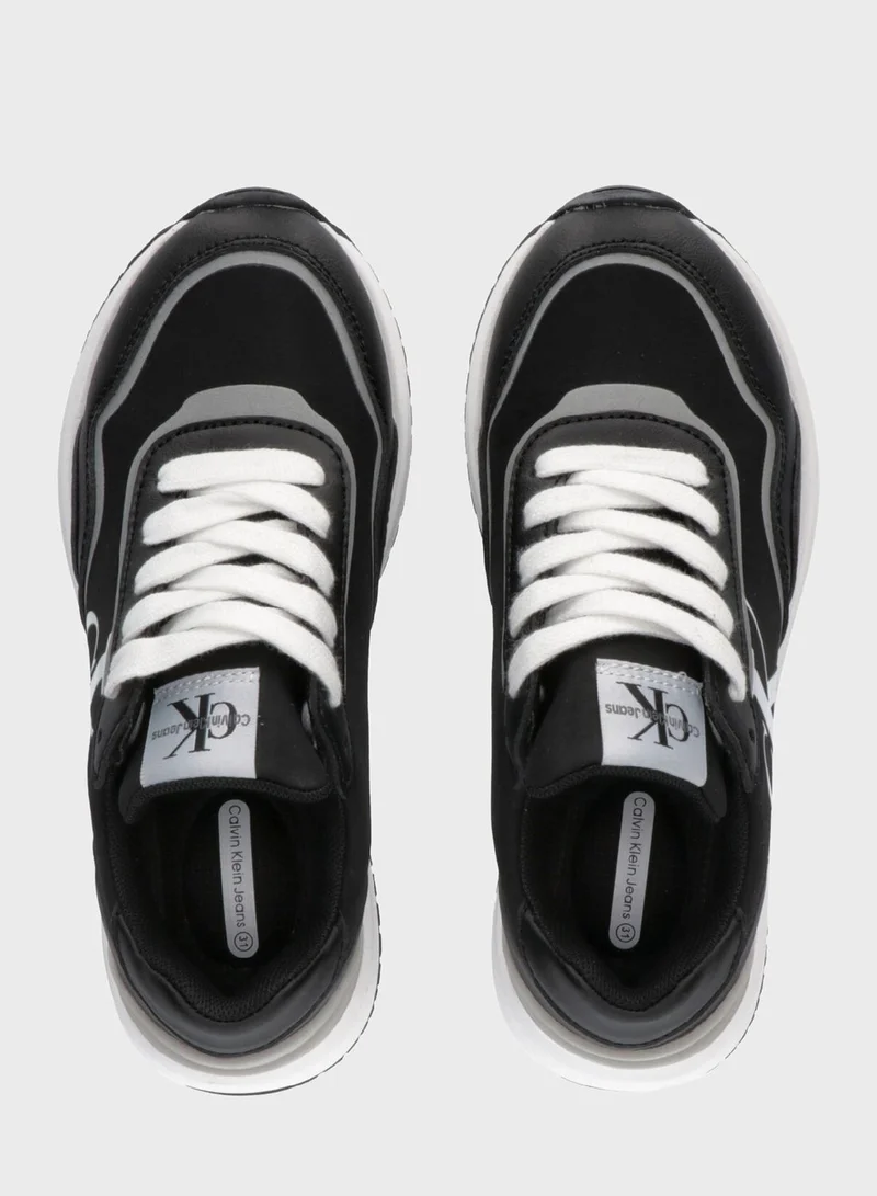 Calvin Klein Jeans Kids Lace Up Sneakers